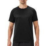 Men's Black Dry Fit Workout T-Shirts