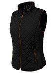 All in Motion Women's Lightweight Quilted Vest, Black