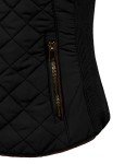 All in Motion Women's Lightweight Quilted Vest, Black