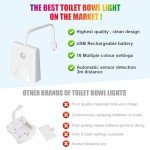 Color-Changing Toilet Night Lights with Motion Sensor