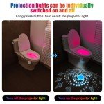 Color-Changing Toilet Night Lights with Motion Sensor