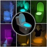 Color-Changing Toilet Night Lights with Motion Sensor