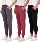 Real Essentials Women's Soft Lounge Jogger Set