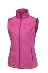 Women's Lightweight Windproof Softshell Vest - Rose