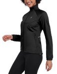 Women’s Lightweight Water-Repellent Running Jacket - Black