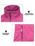 Women's Lightweight Windproof Softshell Vest - Rose