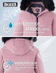 Plus Size Waterproof Snow Jacket for Women