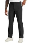 Men's Quick-Dry Stretch Golf Pants - Black