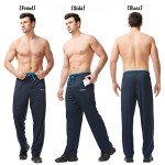 Men's Zipper Pocket Sweatpants for Activewear