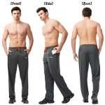 Men's Zipper Pocket Sweatpants for Activewear
