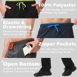 Men's Zipper Pocket Sweatpants for Activewear