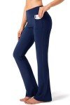 Women's High Waist Bootcut Yoga Pants with Pockets