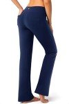 Women's High Waist Bootcut Yoga Pants with Pockets