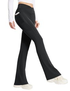 BALEAF Women's High Waisted Flare Leggings