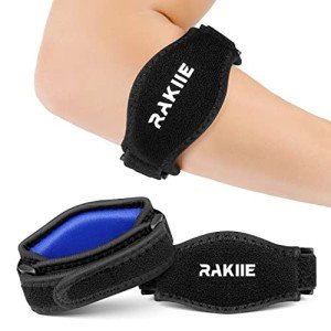 Comfortable Tennis Elbow Brace 2-Pack for Relief