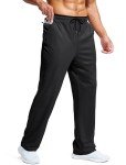 Men's Quick Dry Mesh Sweatpants with Pockets