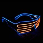 Neon LED Flashing Rave Glasses for Parties