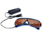 Neon LED Flashing Rave Glasses for Parties