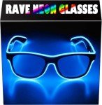 Glow LED Neon Rave Glasses for Parties