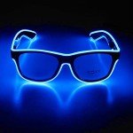 Glow LED Neon Rave Glasses for Parties