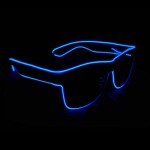 Glow LED Neon Rave Glasses for Parties
