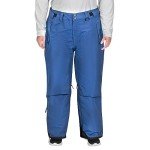 Plus Size Women’s Snow Ski Pants - Robin Blue