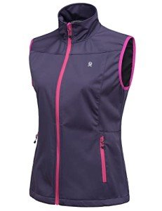 Lightweight Windproof Vest for Women - Purple
