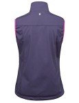 Lightweight Windproof Vest for Women - Purple