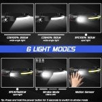 Rechargeable LED Headlamp 8 Pack for Outdoor Adventures