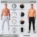 Slim-Fit Men's Workout Joggers with Zipper Pockets