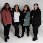 Plus Size Micro Fleece Soft Shell Jacket - Black