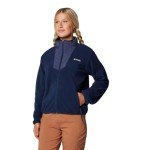 Columbia Women's Full Zip Fleece Jacket, Navy