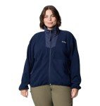 Columbia Women's Full Zip Fleece Jacket, Navy