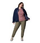 Columbia Women's Full Zip Fleece Jacket, Navy