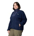 Columbia Women's Full Zip Fleece Jacket, Navy
