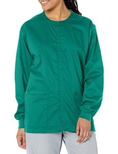 Hunter Green Snap Front Jacket - X-Large
