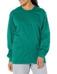 Hunter Green Snap Front Jacket - X-Large
