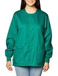 Hunter Green Snap Front Jacket - X-Large