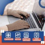 Fingerless Compression Gloves for Arthritis Relief