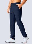 Men's Slim Fit Stretch Golf Pants with Pockets