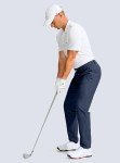 Men's Slim Fit Stretch Golf Pants with Pockets
