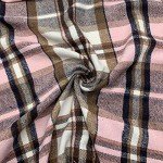 Cozy Plaid Waffle Shirt Jacket for Women