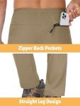 Men's Lightweight Quick-Dry Hiking Pants - Khaki