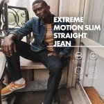 Men's Extreme Motion Slim Straight Activewear Jean