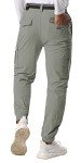 Men's Lightweight Cargo Joggers with 6 Pockets