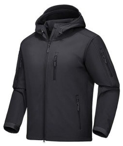 Men's Waterproof Winter Softshell Hiking Jacket