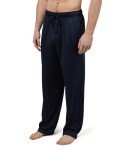 Men's Navy Sleep Pants - Moisture Wicking & Stretchy