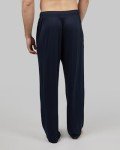 Men's Navy Sleep Pants - Moisture Wicking & Stretchy