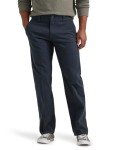 Lee Men's Navy Active Straight-Leg Pants, 36W x 34L