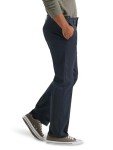 Lee Men's Navy Active Straight-Leg Pants, 36W x 34L